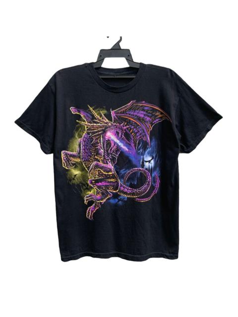 Other Designers Other - Nice printed Purple Dragon T shirt