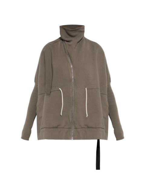 Rick Owens DRKSHDW Rick Owens Drkshdw Zip Cotton Sweater
