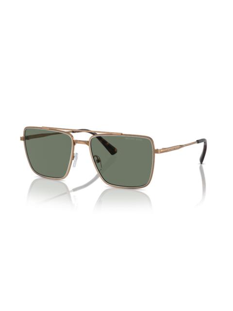 MICHAEL KORS Michael Kors Green Navigator Men's Sunglasses MK1154 18993H 58