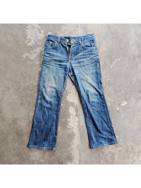 Other Designers Faded Glory - Wrangler Boot Cut Faded 5 Pockets Trousers Denim Pants