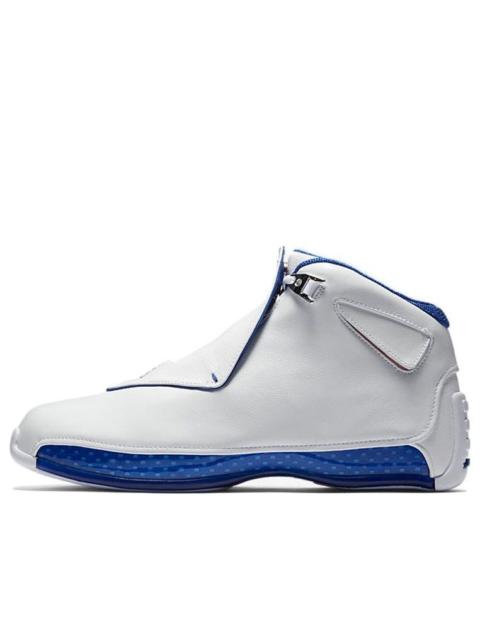 Jordan Air Jordan 18 Retro 'White Sport Royal' 2018 AA2494-106