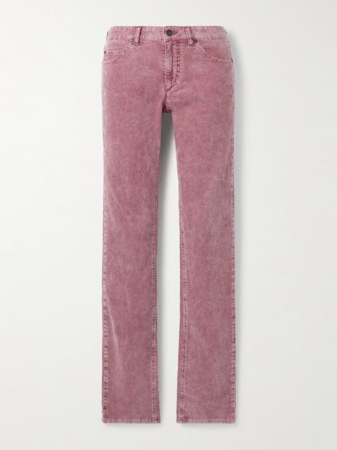 Isabel Marant Étoile Leniya Cotton-blend Corduroy Skinny Pants