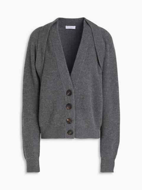 Brunello Cucinelli Ribbed cashmere cardigan
