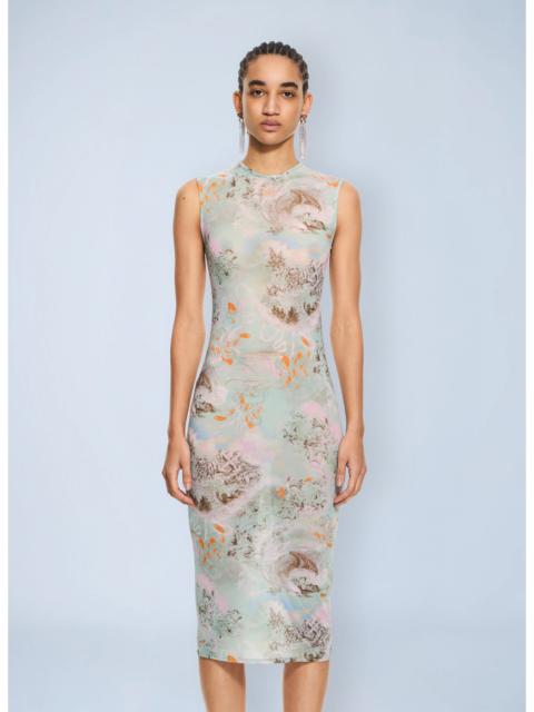 Off-White Off-White Women Light Jersey Storytelling Sleeveless Dress