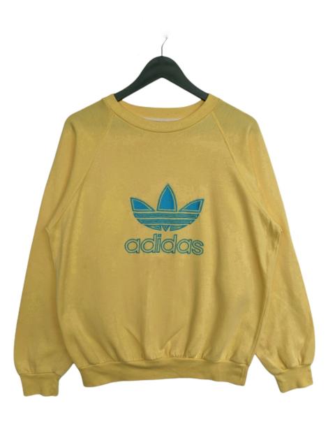adidas Vintage 80s Adidas Trefoil Logo Sweatshirt