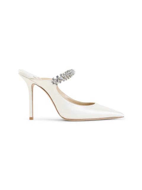 JIMMY CHOO Jimmy Choo Bing Satin 100 Mules Women