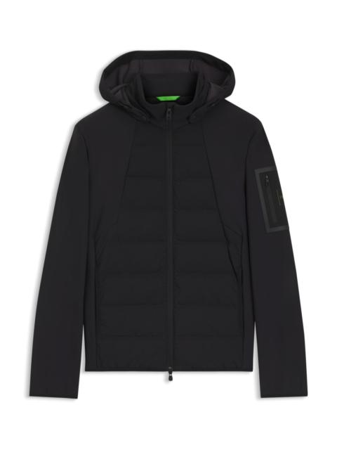 BOSS DOWN-FILLED JACKET WITH WATER-REPELLENT FINISH