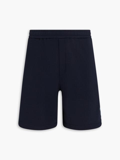 Missoni Crochet-trimmed French cotton-terry shorts