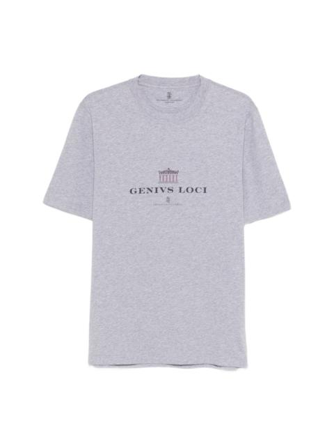 Brunello Cucinelli GRAPHIC-PRINT T-SHIRT