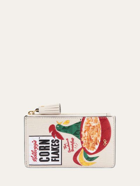 Anya Hindmarch x Kellogg's Corn Flakes Cereal Box Card Case