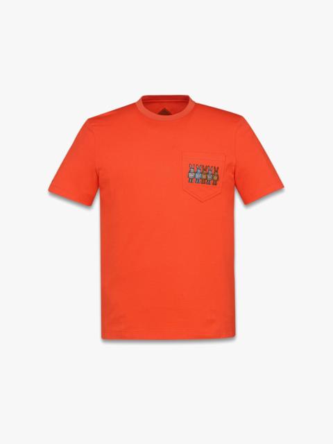 MCM Rabot Pocket T-Shirt in Organic Cotton