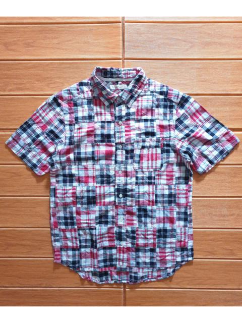 Other Designers Archival Clothing - Global work japanese brand patchwork shirt
