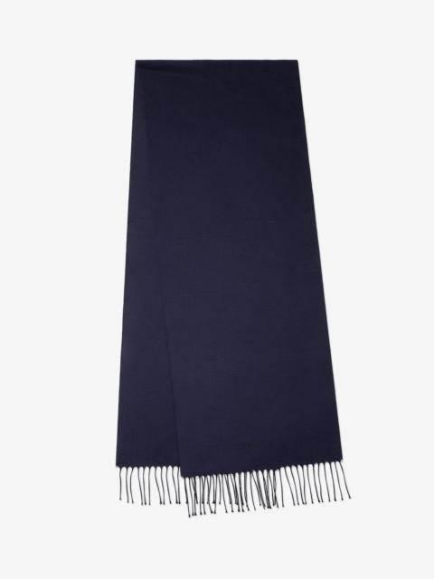 CORNELIANI Blue pure silk scarf