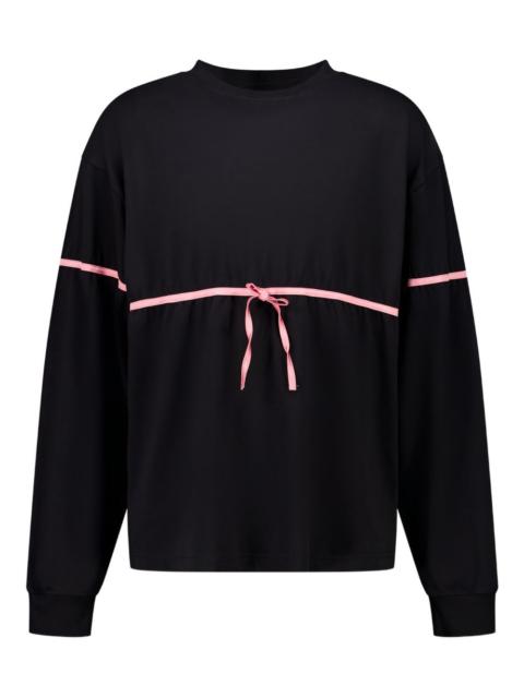 GmbH ribbon-detail long-sleeve T-shirt