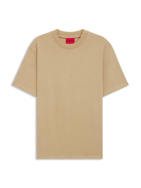 HUGO RELAXED-FIT T-SHIRT IN COTTON WITH LOGO PRINT