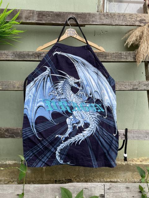 Other Designers Vintage - Vintage Dragon Big Logo Apron Japan