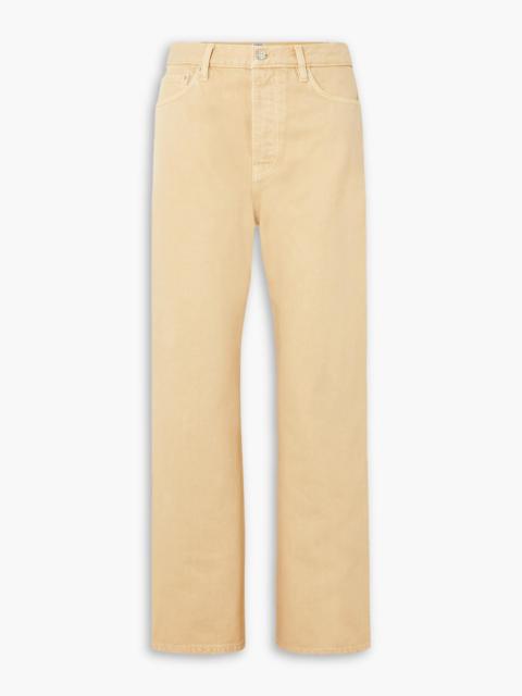 TOTEME Twisted Seam mid-rise straight-leg jeans