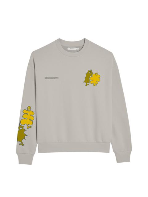 PANGAIA Womens Pangaia x Gasius Sweatshirt - Stone