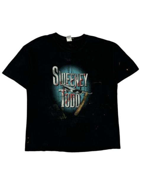 Other Designers Vintage - Vtg🔥Sweeney Todd Johny Deep Horror Movie Promo Tee
