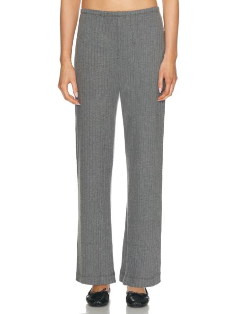 DONNI. The Sweater Rib Simple Pant