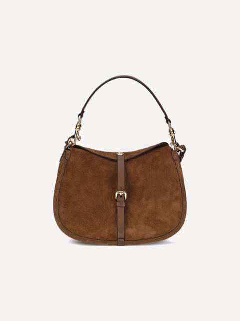Etro Suede Pony Shoulder Bag