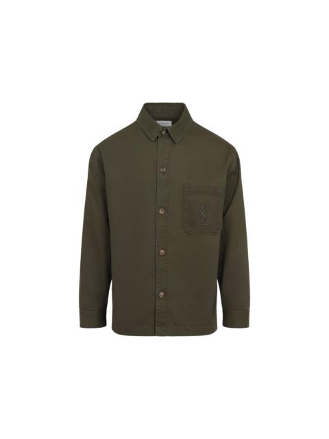 SAINT LAURENT Saint Laurent Solferino Overshirt Men