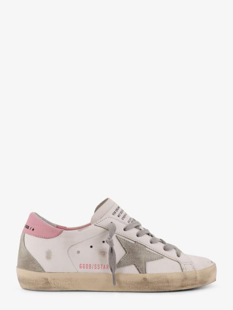 Golden Goose Golden Goose Deluxe Brand Superstar Leather Sneakers With Iconic Side Logo