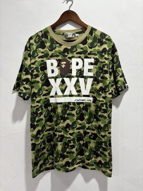 A BATHING APE® A Bathing Ape XXV Camo 25th Anniversary Tshirt