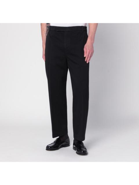 Thom Browne Thom Browne Black Cotton Trousers Men