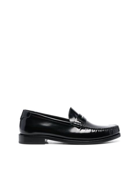 SAINT LAURENT Saint Laurent Black Loafers Men