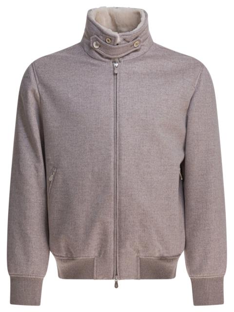 Brunello Cucinelli Brunello Cucinelli Cashmere Beave Bomber Jacket