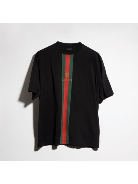 GUCCI Gucci Logo T-shirt Black Men
