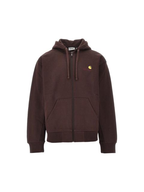 Carhartt 'AMERICAN SCRIPT' FULL-ZIP HOODIE