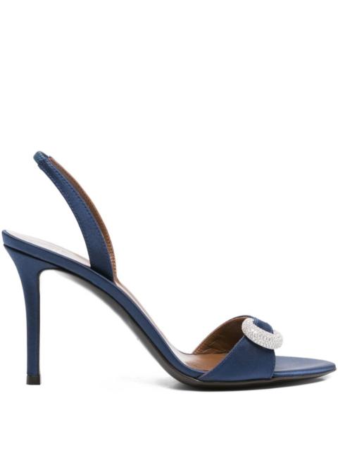 Giuseppe Zanotti Giuseppe Zanotti Women Clandestino Satin Heel Sandals