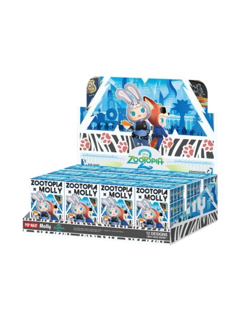 POP MART Pop Mart MOLLY x Zootopia Co-branded Series Figures Sealed Case (12 Blind Boxes)