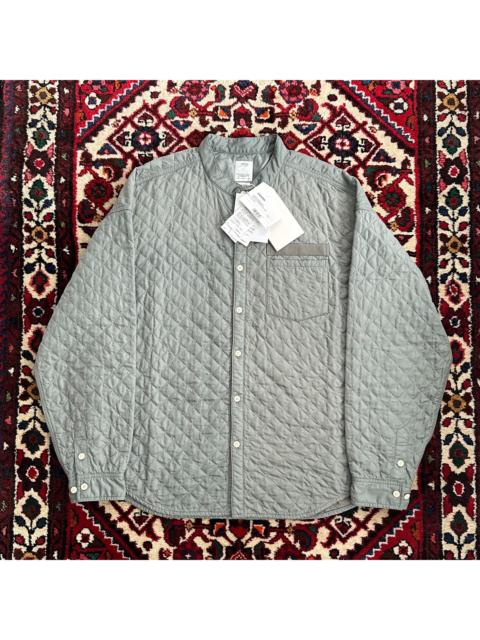 visvim VISVIM 23AW Quilted Plamer Shirt Grey