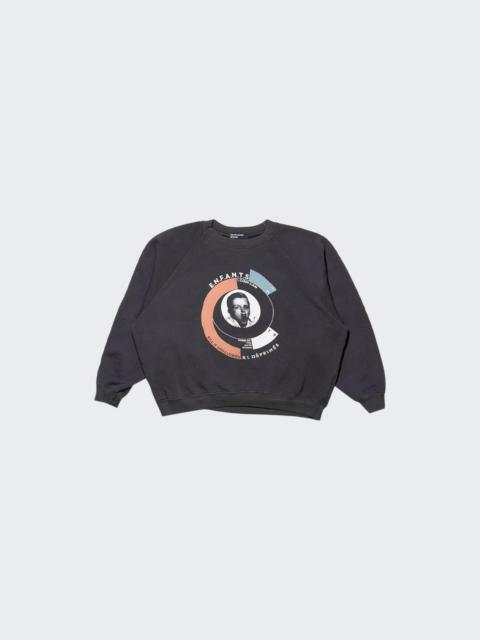 Snake Boy Raglan Sweatshirt Faded Black
