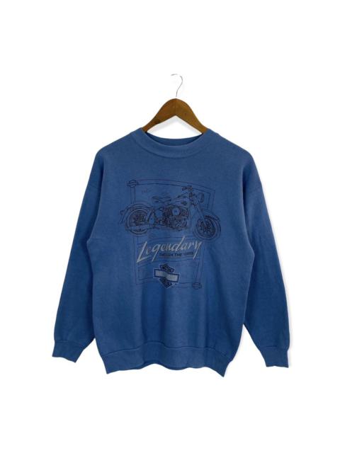 Other Designers VINTAGE HARLEY DAVIDSON LEGENDARY THOUGH THE YEAR SWEATSHIRT