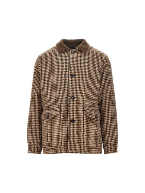 Other Designers Caruso 'Dalila' Padded Harris Tweed Jacket Multicolor
