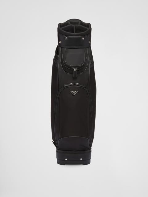 Prada Re-Nylon and Saffiano golf bag