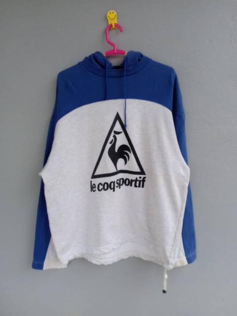 Other Designers Le Coq Sportif - Vintage Le Coq Sportif Sweatshirt Hoodie Big Logo.