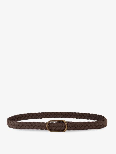 Brunello Cucinelli Brunello Cucinelli Suede Woven Belt