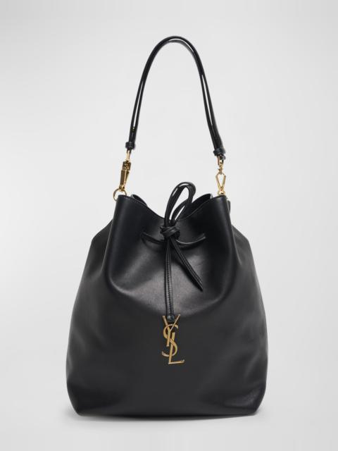 Paris VII YSL Pochon Shoulder Bag in Lambskin Leather