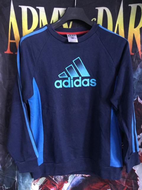 Vintage Adidas 2 Color Block Logo Spellout