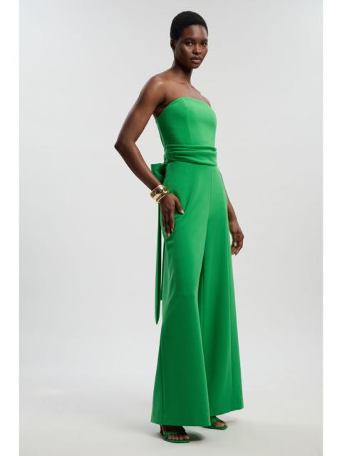 KAREN MILLEN Soft Tailored Bandeau Jumpsuit
