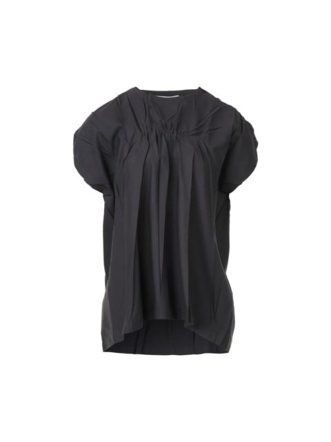 ISSEY MIYAKE Crimped Pressed Woven Top