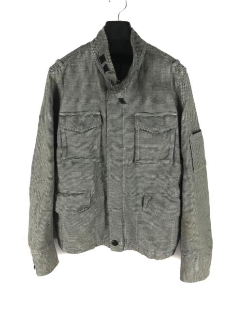 Other Designers Takeo Kikuchi - Last Call☎️TAKEO KIKUCHI HOUNDSTOOTH TACTICAL MILITARY JACKET