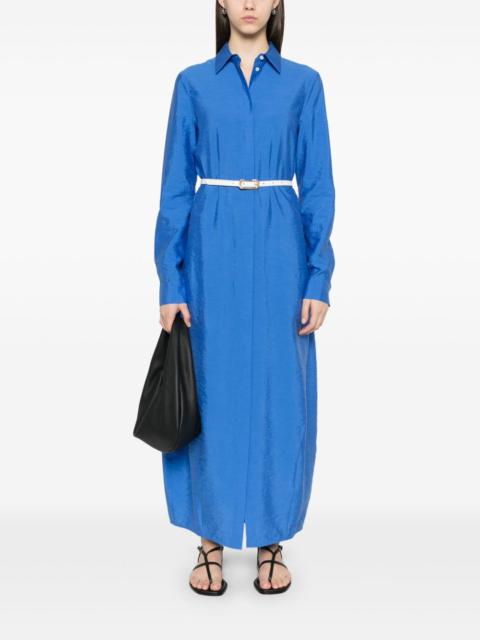 TOTEME Toteme Women Blue Silk Chemisier Dress