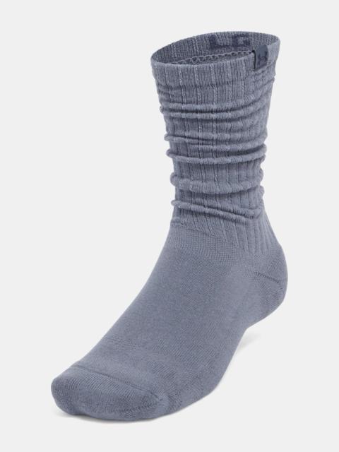 Under Armour Unisex UA Sportstyle Cotton Scrunch 2-Pack Crew Socks