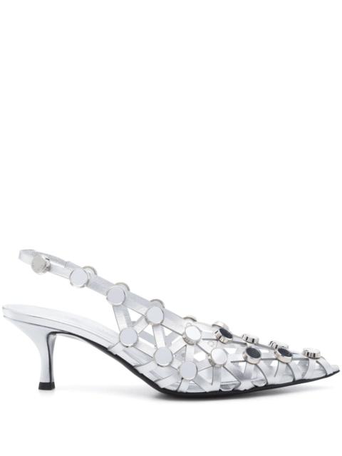 The Attico Women Pump Grid 50Mm